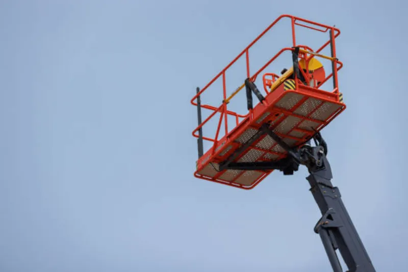 Plataforma aérea articulada no ABC Paulista
