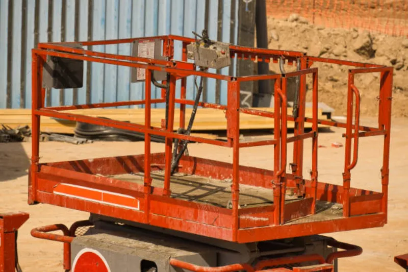 Plataforma elevatória articulada elétrica no ABC Paulista